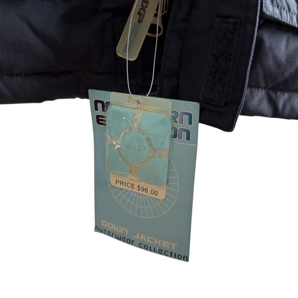 Northern Explosion NXP 4586 Down Filled Jacket Boys Sz Large 14 NWT Winter Coat - Picture 6 of 15